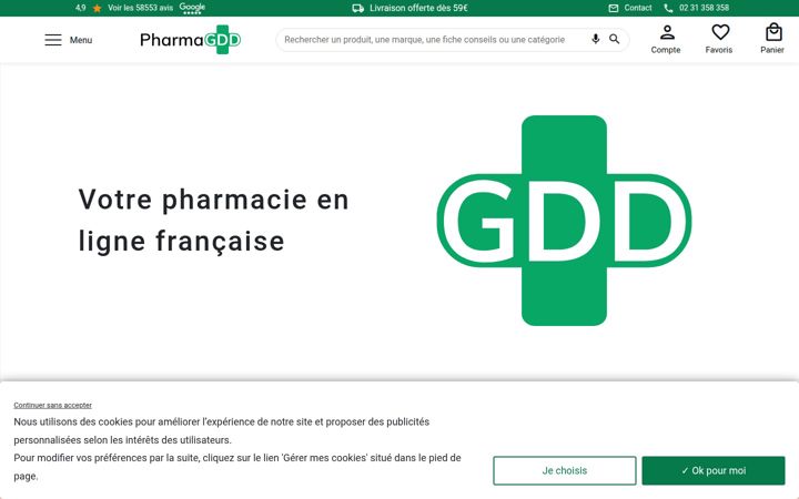 Screenshot of pharma-gdd.com