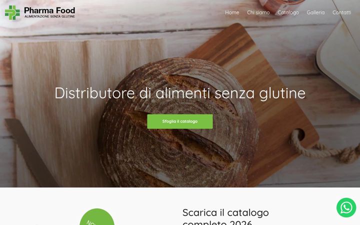 Screenshot of pharmafood.it
