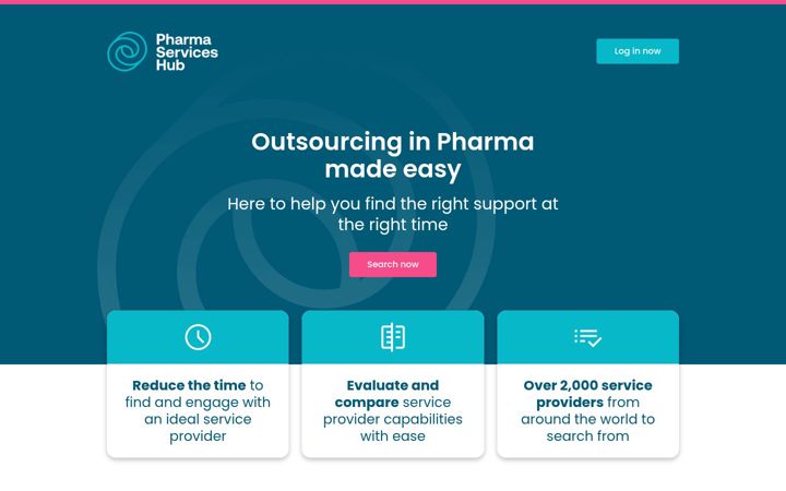 Skärmbild av pharmaserviceshub.com