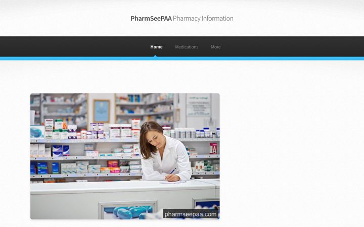 Screenshot of pharmseepaa.com