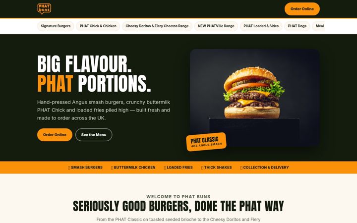 Screenshot of phatbuns.digital