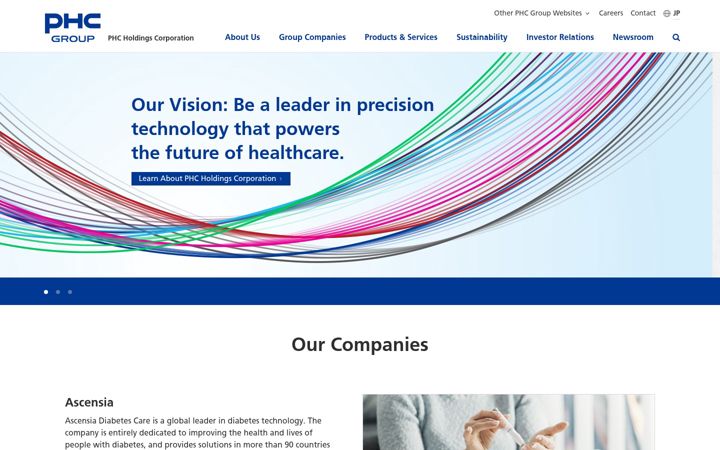 Screenshot of phchd.com