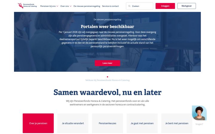 Screenshot of phenc.nl
