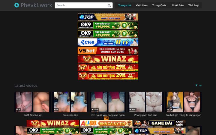 Screenshot of phevkl.hair