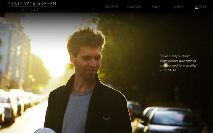 Screenshot of philipgraham.de