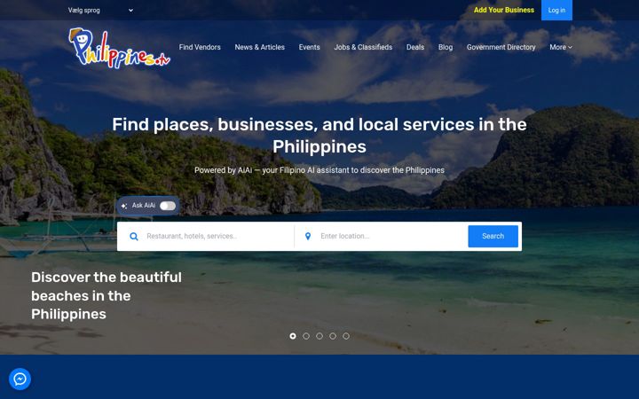 Screenshot of philippines.tv