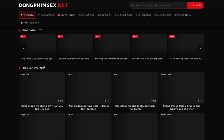 Screenshot of phimheozz.net