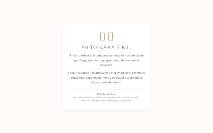 Screenshot of phitofarma.it