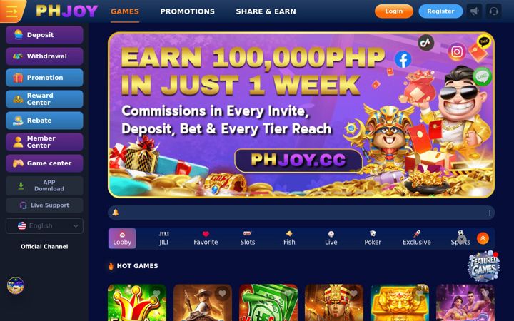 Screenshot of phjoy8.club