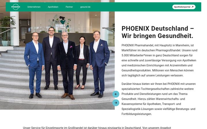 Captura de pantalla de phoenix-online.de