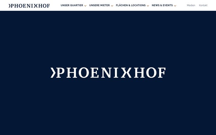 Skärmbild av phoenixhof.de