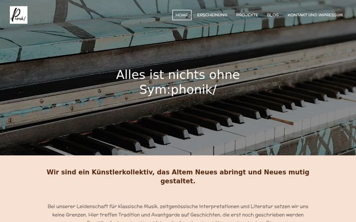 Screenshot of phonik.org
