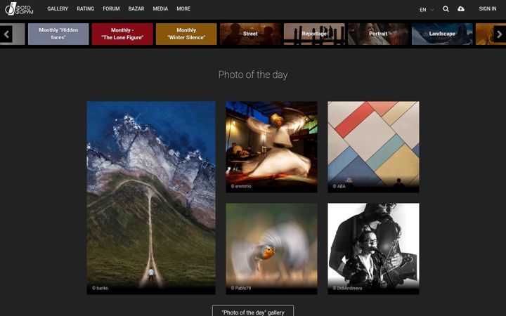 Screenshot of photo-forum.net