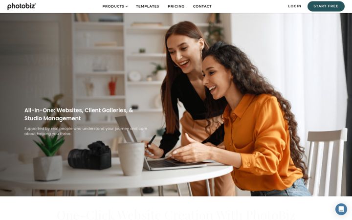Screenshot of photobiz.com