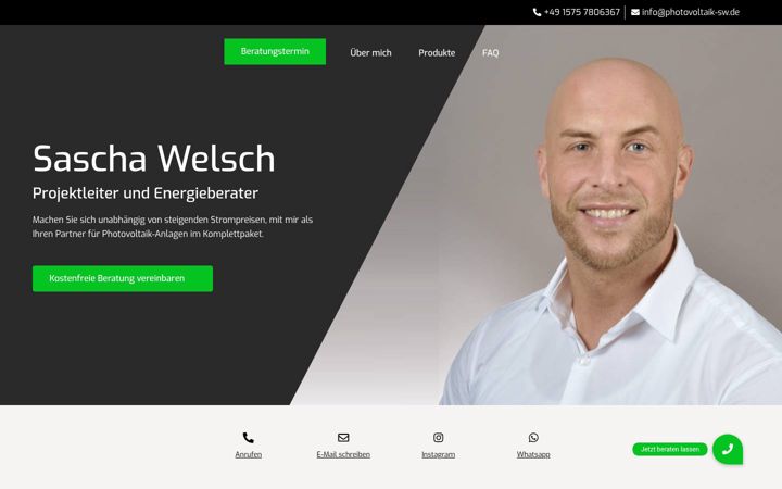 Zrzut ekranu photovoltaik-sw.de