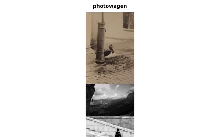 Capture d'écran de photowagen.org