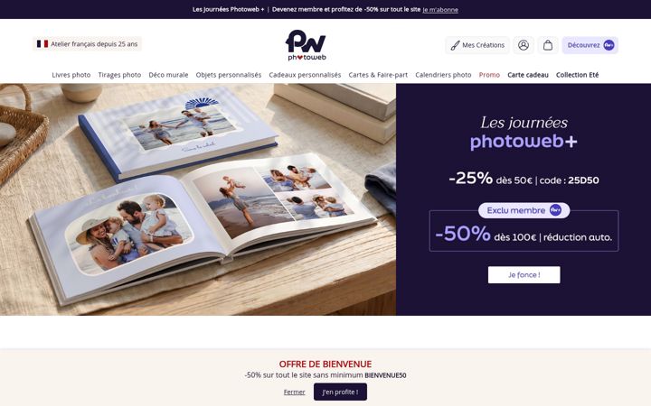Screenshot of photoweb.fr