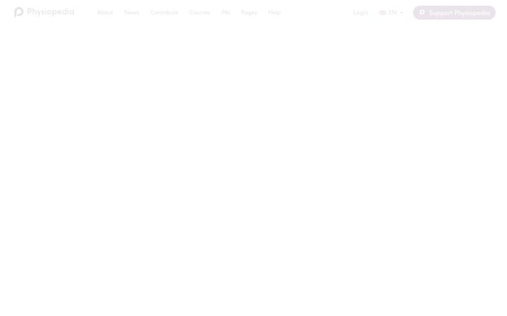 Skjermbilde av physio-pedia.com