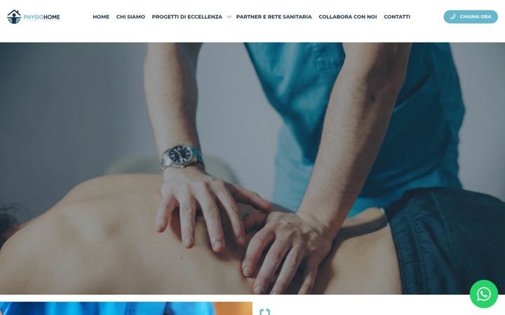 Zrzut ekranu physiohome.it