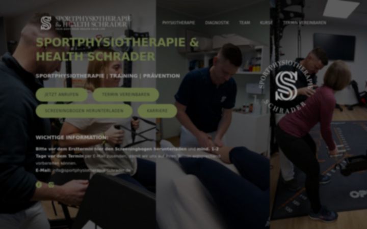 Capture d'écran de physiosergeant.de