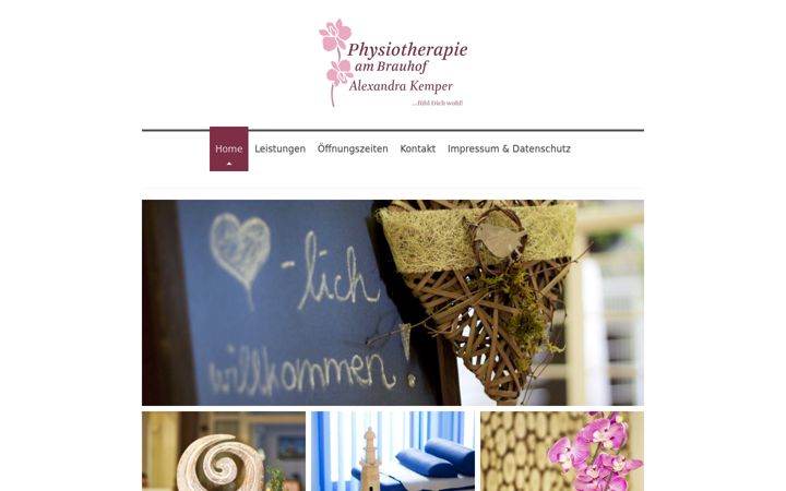 Screenshot του physiotherapie-apolda.de