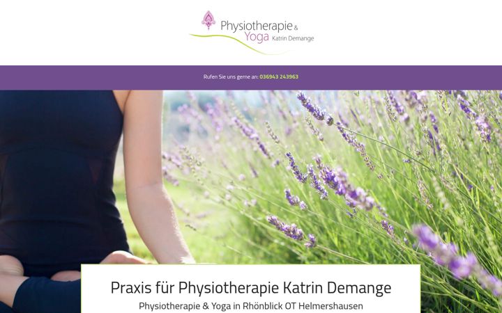 Screenshot of physiotherapie-demange.de