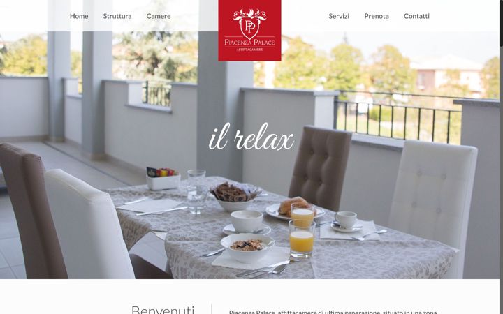 Screenshot of piacenzapalace.com