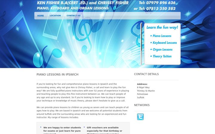 Ekrānuzņēmums no pianolessonssuffolk.com