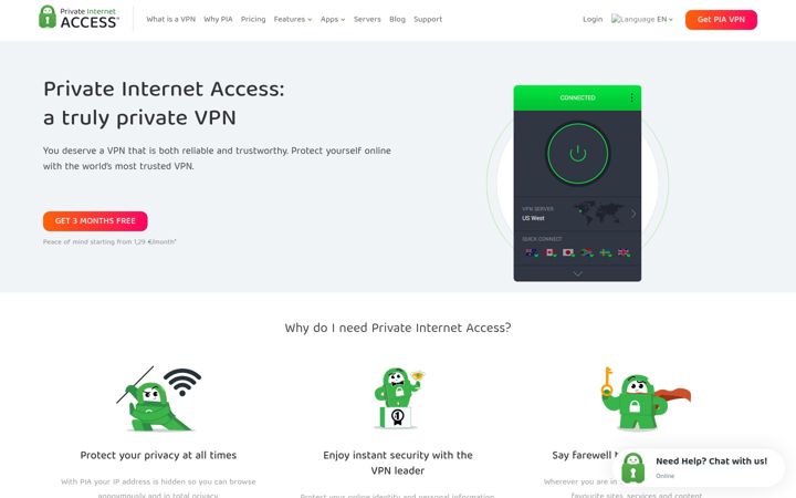 Screenshot di piaproxy.net