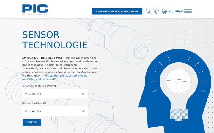 Screenshot of pic-gmbh.com