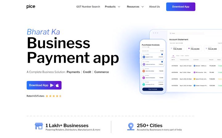 Screenshot of piceapp.com