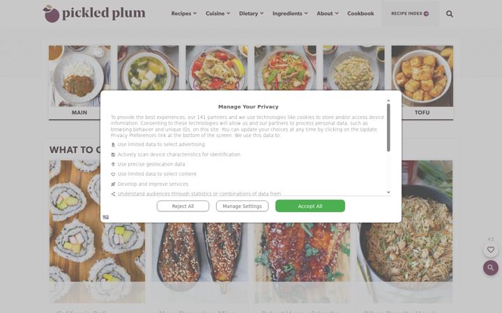 Screenshot of pickledplum.com
