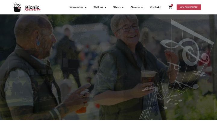 Screenshot von picnickoncert.dk