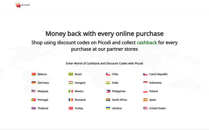 Zrzut ekranu picodi.com