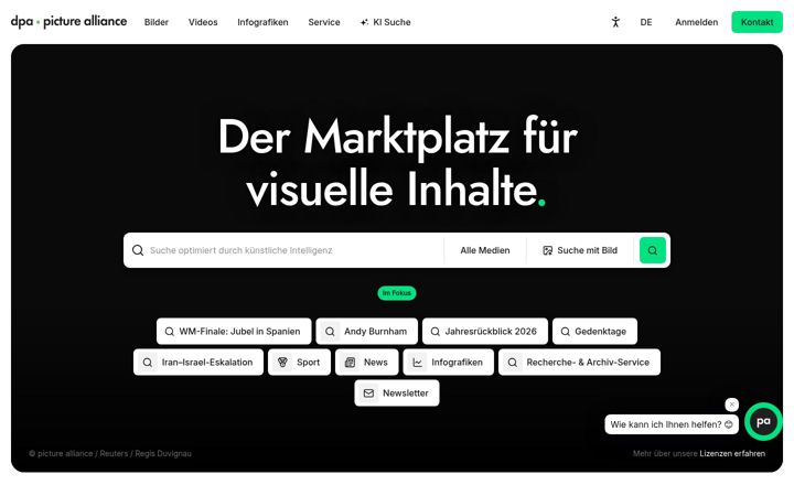 Zrzut ekranu picture-alliance.com