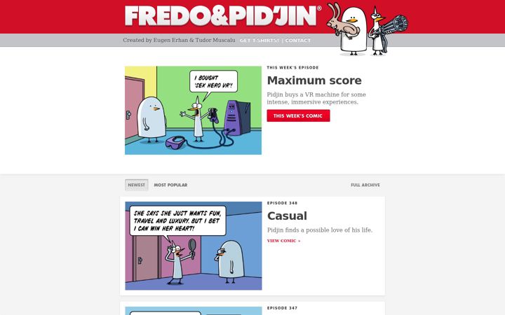 Posnetek zaslona pidjin.net