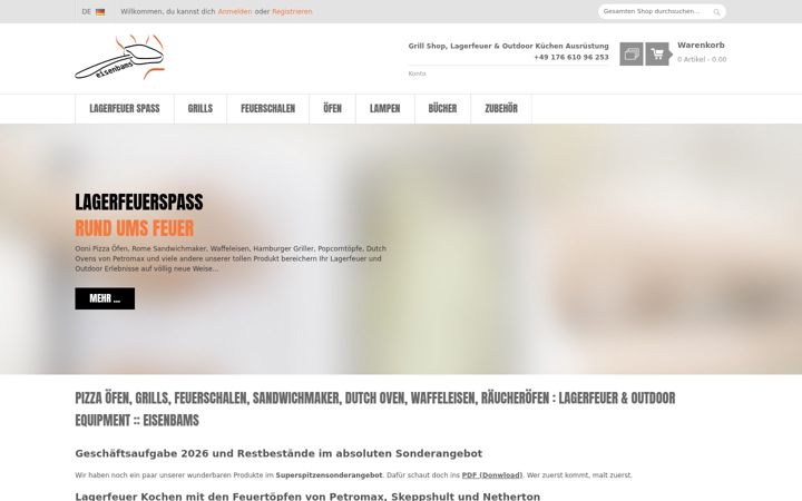 Screenshot of pieiron.de