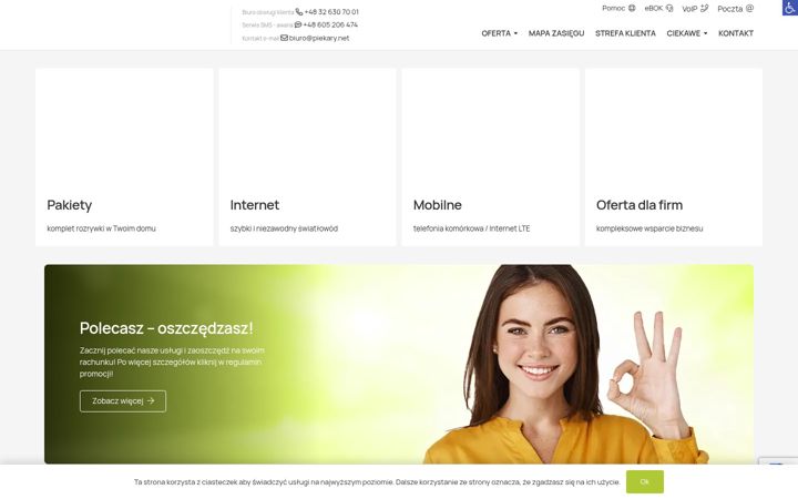 Skærmbillede af piekary.net
