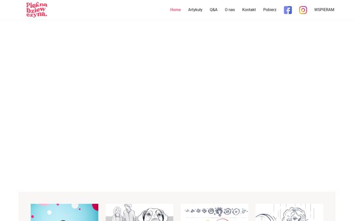 Screenshot of pieknadziewczyna.pl