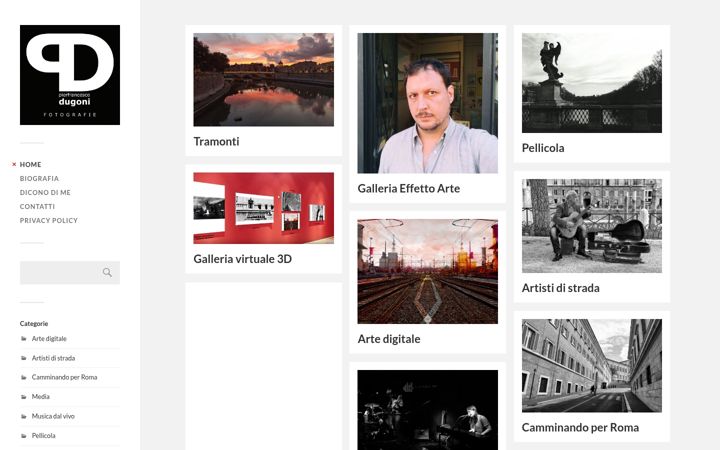 Screenshot of pierfrancescodugoni.com