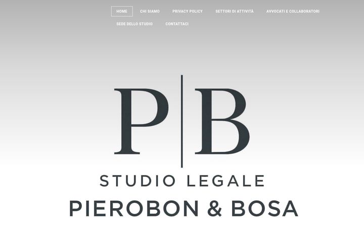 Screenshot of pierobonbosa.it