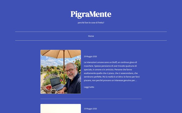 Zrzut ekranu pigramente.it