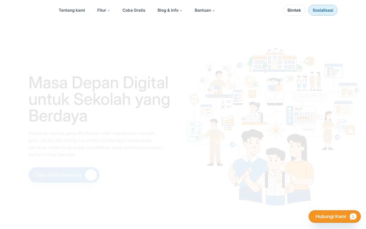Screenshot of pijarsekolah.id