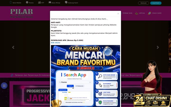 Ekrano kopija pilartoto1.com