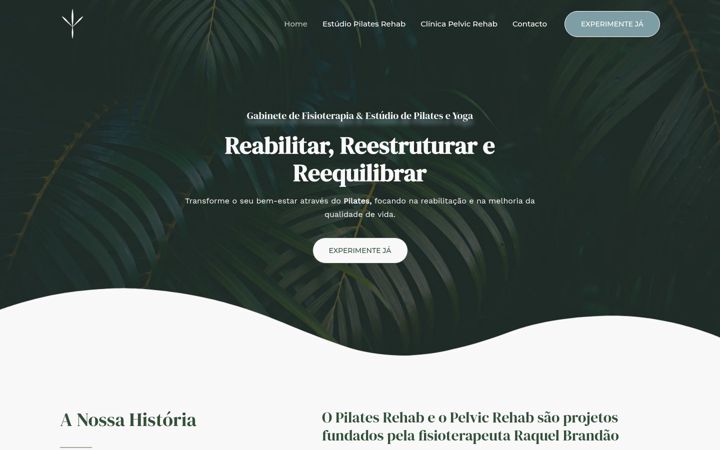 Captura de ecrã de pilates-rehab.com