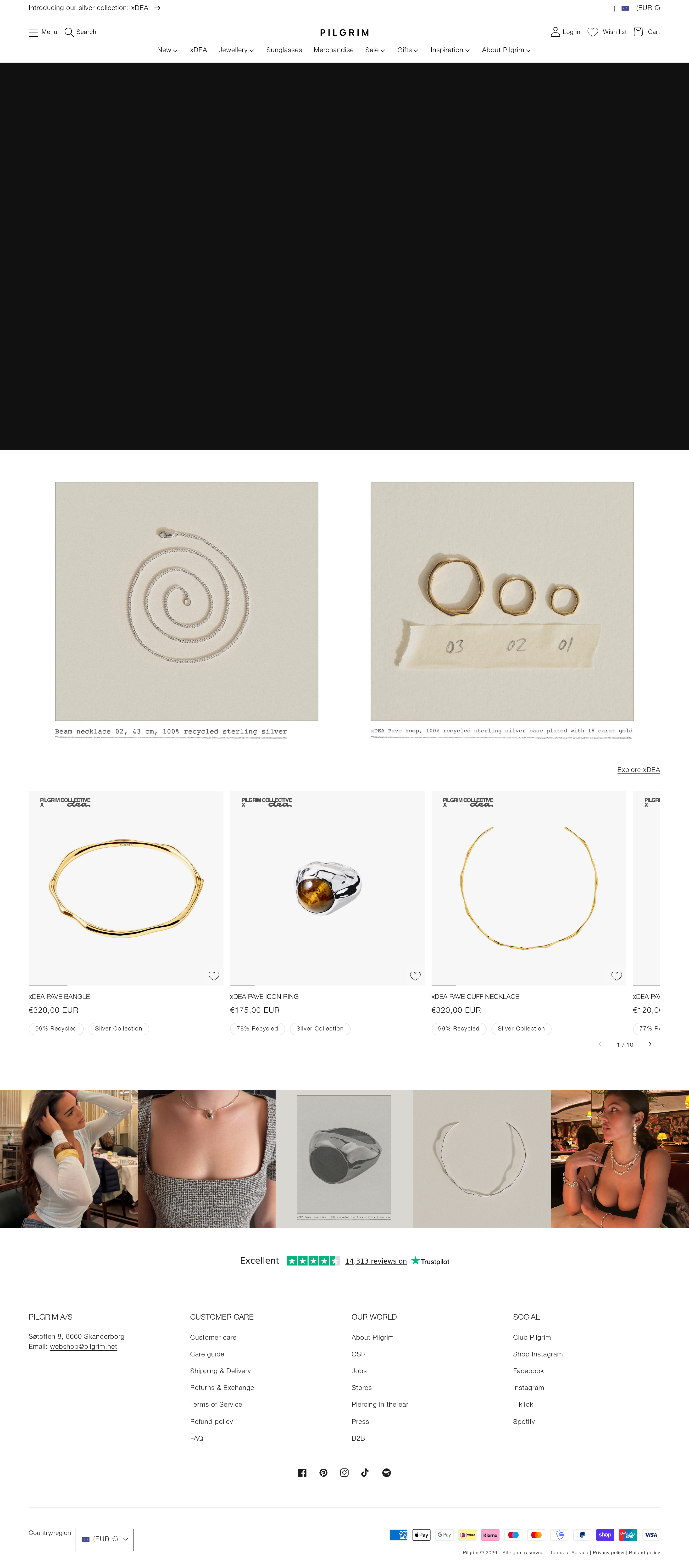 Screenshot of pilgrim.net