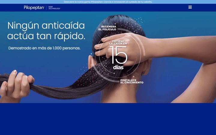 Captura de pantalla de pilopeptan.es