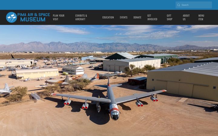 Screenshot of pimaair.org