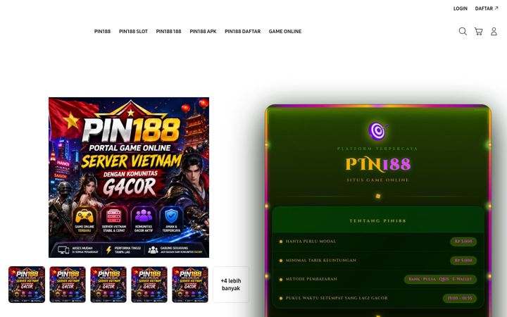 Zrzut ekranu pin188official.com