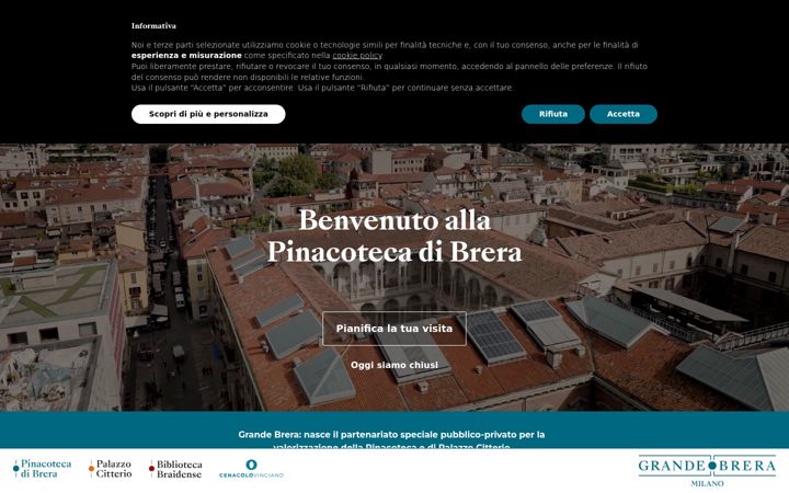 Screenshot of pinacotecabrera.org